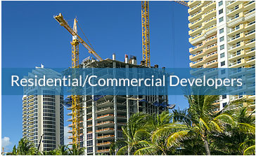 residential and commercial developers