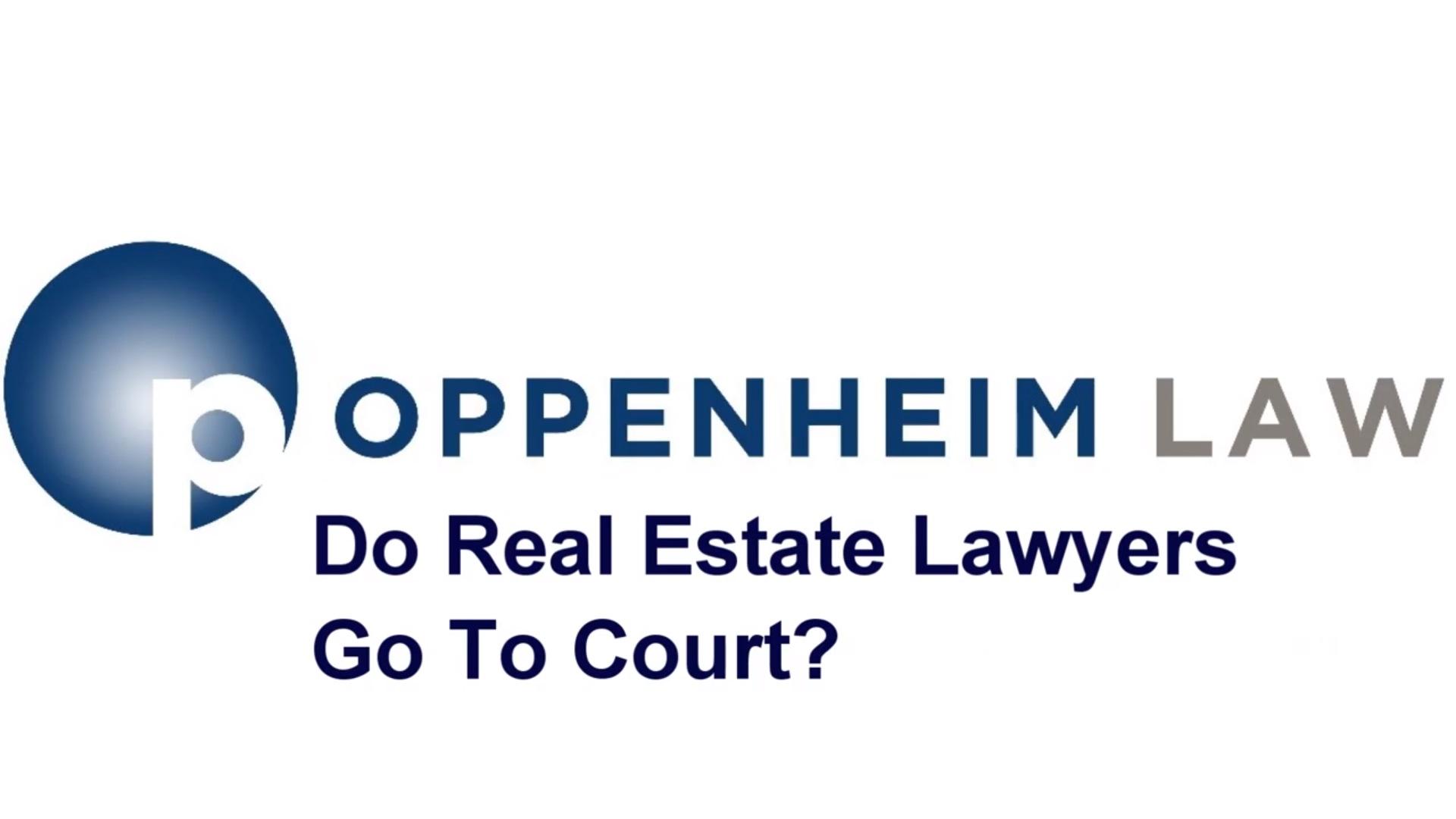 Do Real Estate Lawyers Go To Court?