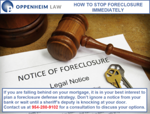 how to stop foreclosure immediately