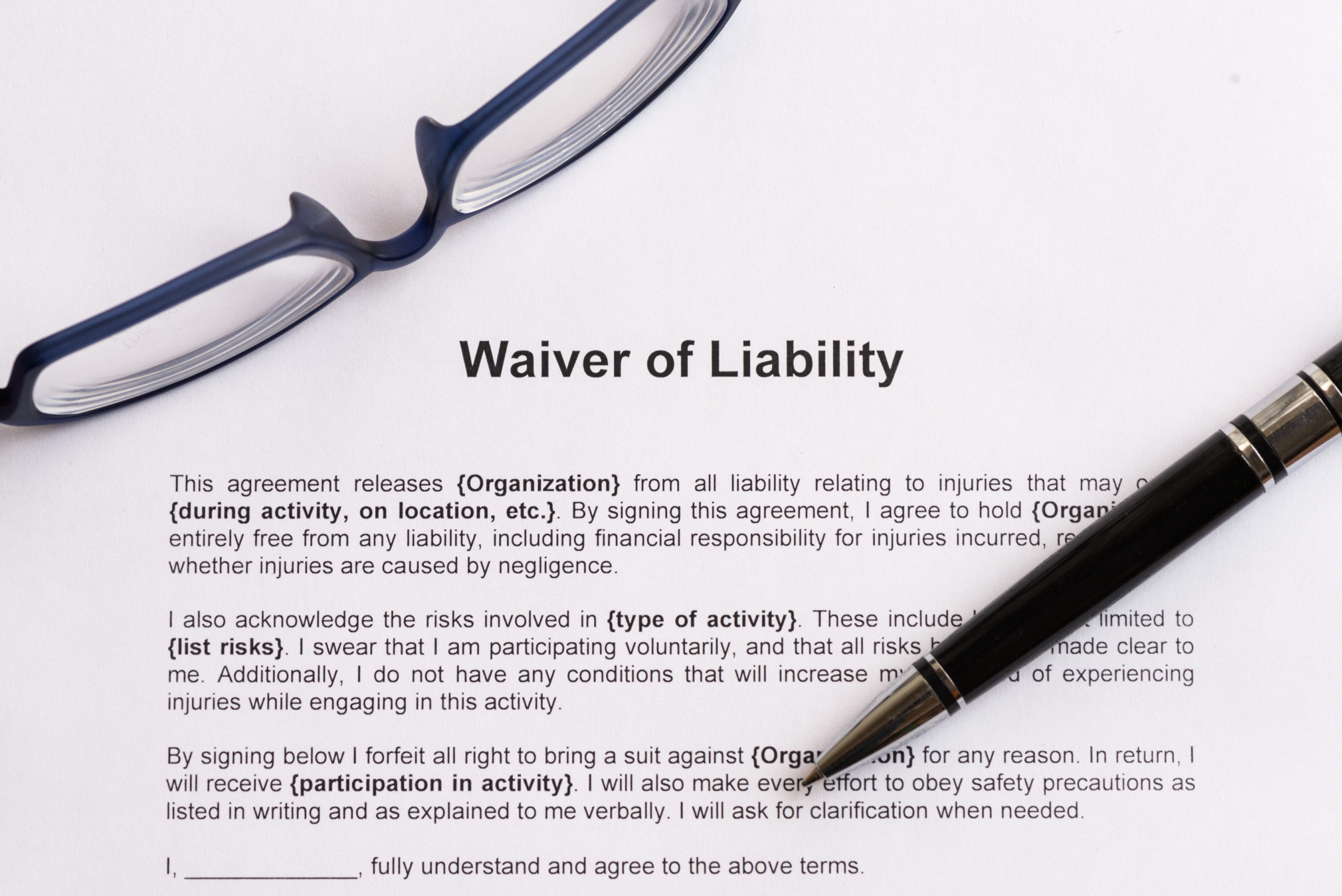 Business Liability Waivers During COVID-19