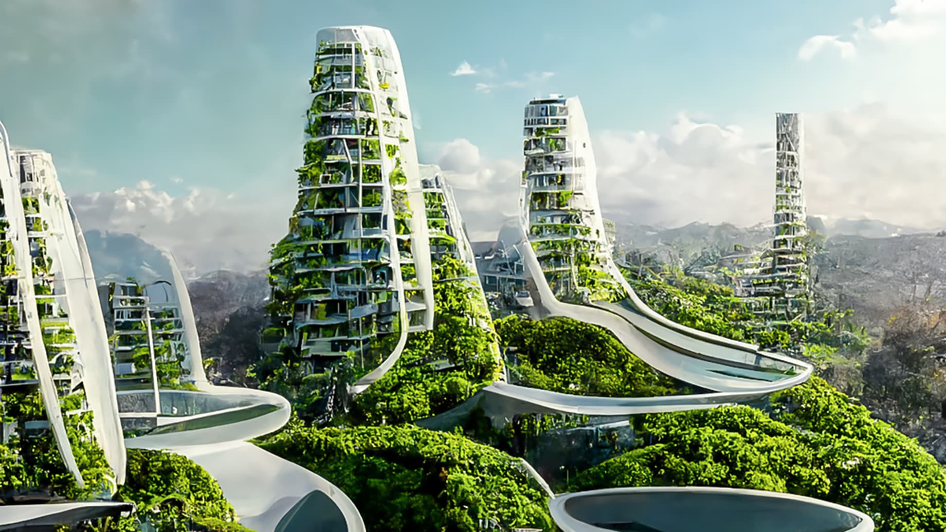 AI Architecture: Futuristic Cities
